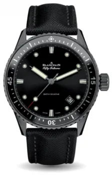 Blancpain Fifty Fathoms 5000-0130-B52A 43mm Ceramic Black