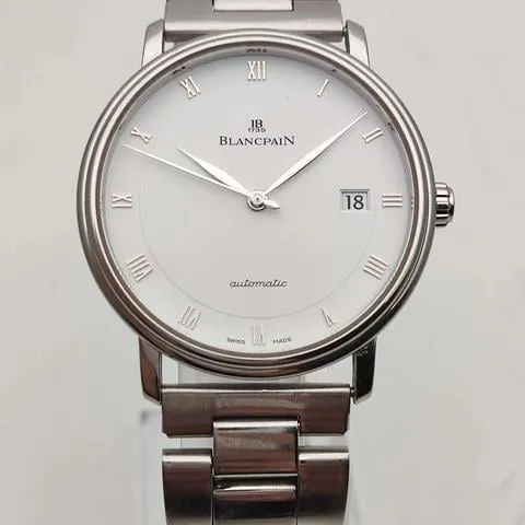 Blancpain Villeret Ultra-Slim 6223-1127-55A 38mm Stainless steel White 3