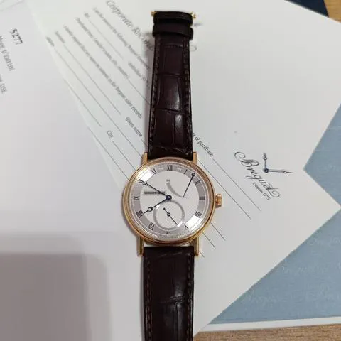 Breguet Classique 5277BR/12/9V6 38mm Rose gold Silver 7