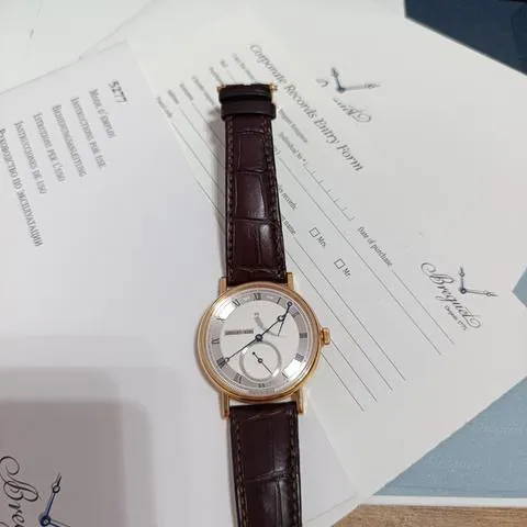 Breguet Classique 5277BR/12/9V6 38mm Rose gold Silver 8