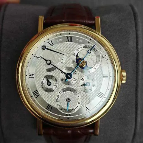 Breguet Classique 5327ba/1e/9v6 39mm Yellow gold Silver