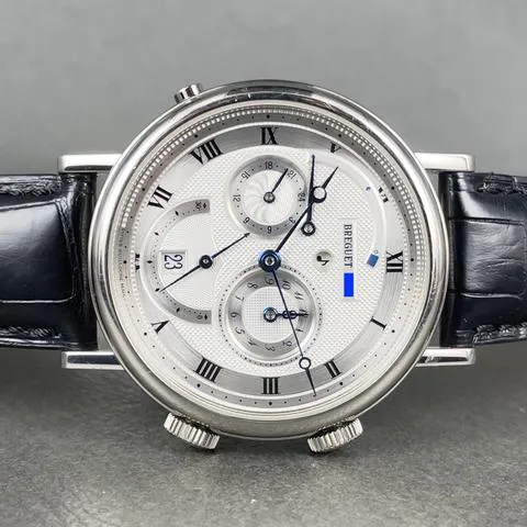 Breguet Classique 5707BB/12/9V6 39mm White gold Silver 5