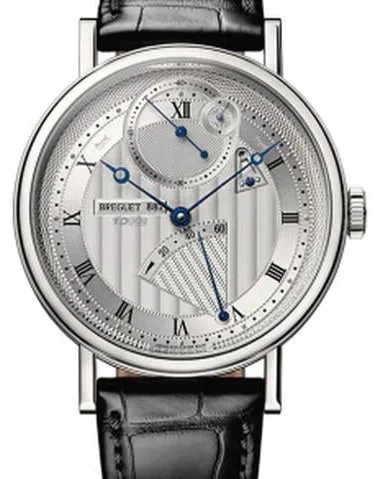 Breguet Classique 7727BB/12/9WU 41mm White gold and 18k white gold Silver