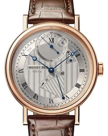 Breguet Classique 7727BR/12/9WU 41mm Rose gold Silver