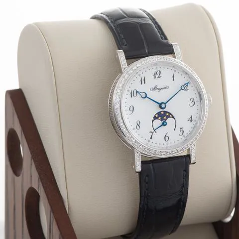 Breguet Classique 9088BB/29/964/DD0D 30mm White gold White