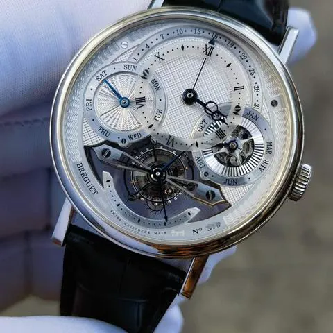 Breguet Classique Complications 3797PT/1E/9WU 41mm Platinum Silver 1