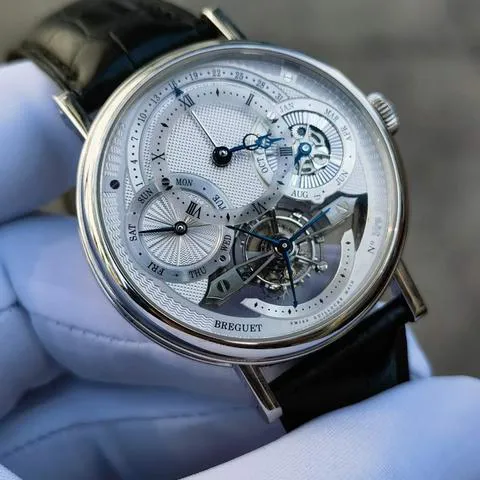 Breguet Classique Complications 3797PT/1E/9WU 41mm Platinum Silver 2