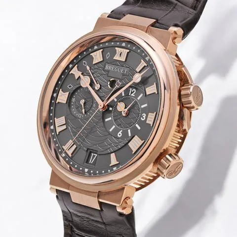 Breguet Marine 5547BR/G3/9ZU 40mm Rose gold Gray 1