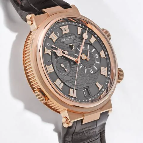 Breguet Marine 5547BR/G3/9ZU 40mm Rose gold Gray 2