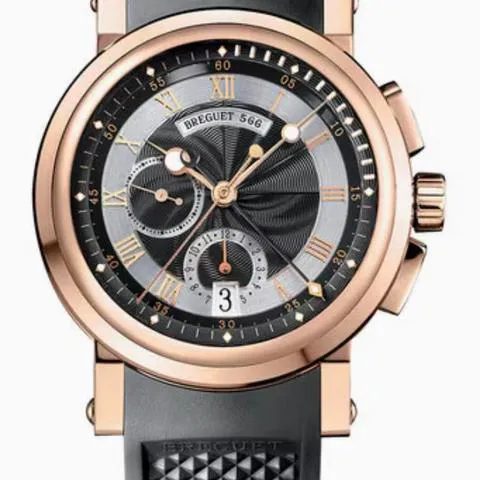 Breguet Marine 5827BR/Z2/5ZU 42mm Rose gold Black 12