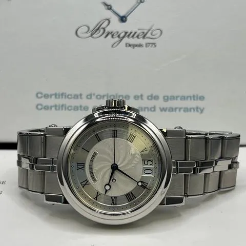 Breguet Marine 5817ST/12/SVO 39mm Stainless steel Silver