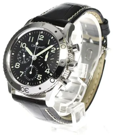 Breguet Pilot 3800ST/92/9W6 39mm Stainless steel Black 2