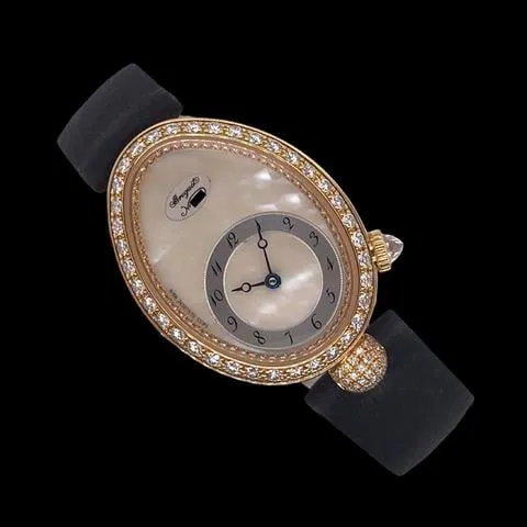 Breguet Reine de Naples 8928BA/51/844 DD0D 25mm Yellow gold Mother-of-pearl