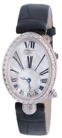 Breguet Reine de Naples 8928BB/51/944/DD0D3L 33mm White gold Mother-of-pearl