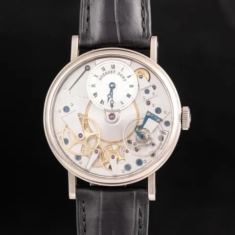 Breguet Tradition 7027BB/11/9V6 37mm White gold Silver