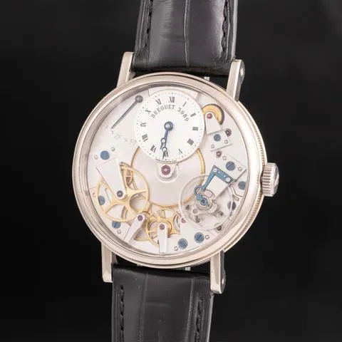 Breguet Tradition 7027BB/11/9V6 37mm White gold Silver 1