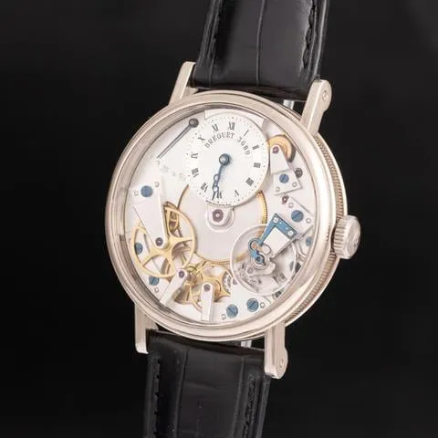 Breguet Tradition 7027BB/11/9V6 37mm White gold Silver 2