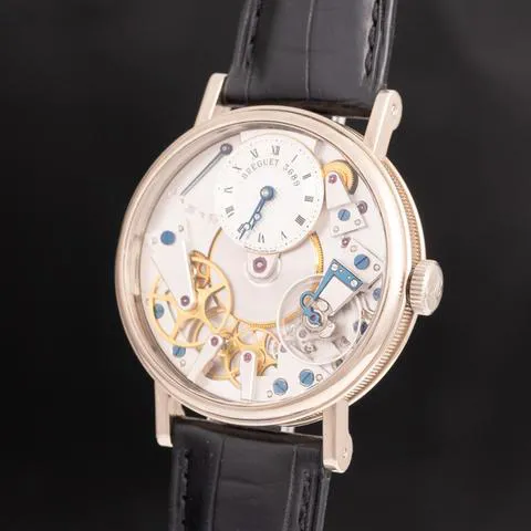 Breguet Tradition 7027BB/11/9V6 37mm White gold Silver 5