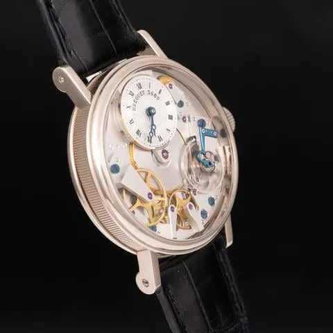 Breguet Tradition 7027BB/11/9V6 37mm White gold Silver 9