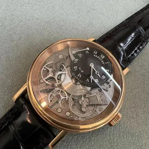 Breguet Tradition 7057br/g9/9w6 40mm Rose gold Black and Gray 1