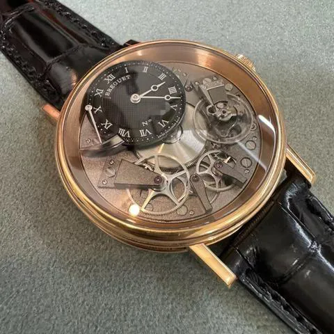 Breguet Tradition 7057br/g9/9w6 40mm Rose gold Black and Gray 2