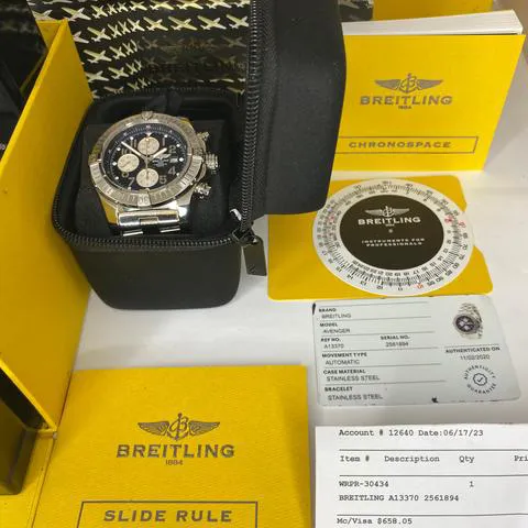 Breitling Avenger A13370 48mm Stainless steel Black 3