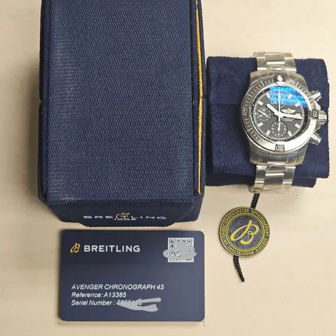 Breitling Avenger A13385101B1A1 43mm Stainless steel Black 6