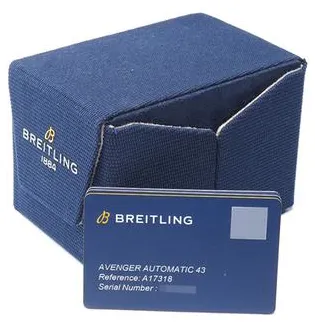 Breitling Avenger A17318101C1A1 43mm Stainless steel Blue 4