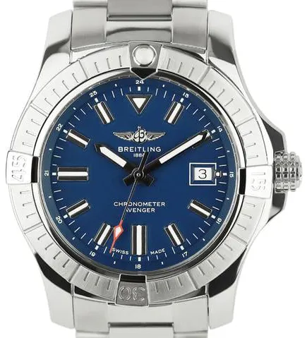 Breitling Avenger A17318 43mm Stainless steel Blue