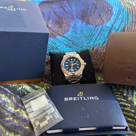 Breitling Avenger A32395101C1A1 45mm Stainless steel Blue 3