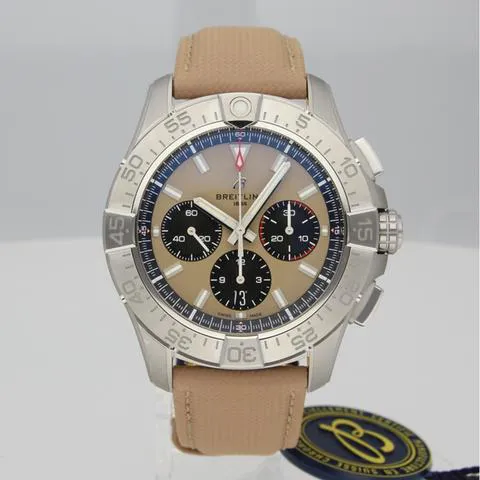 Breitling Avenger AB0147101A1X1 44mm Stainless steel Beige 2