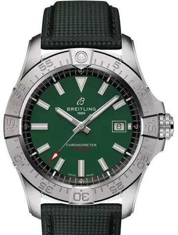 Breitling Avenger A1732810L1X1 42mm Stainless steel Green