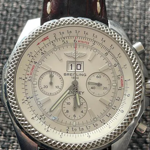 Breitling Bentley A44362 49mm Stainless steel Brown