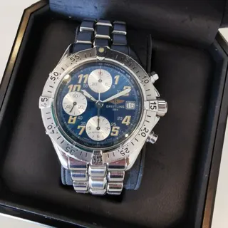 Breitling Colt Chronograph A13035.1 41mm Stainless steel Blue