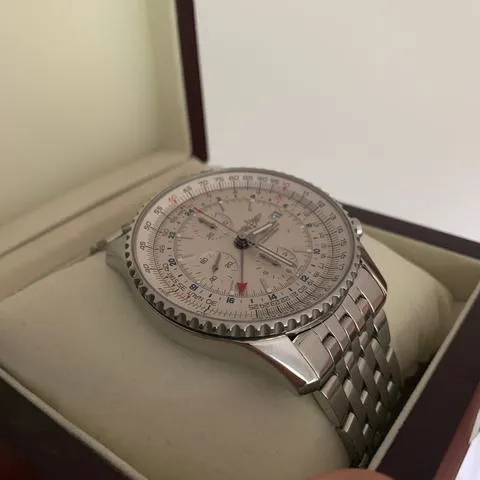 Breitling Navitimer A24322 46mm Stainless steel White