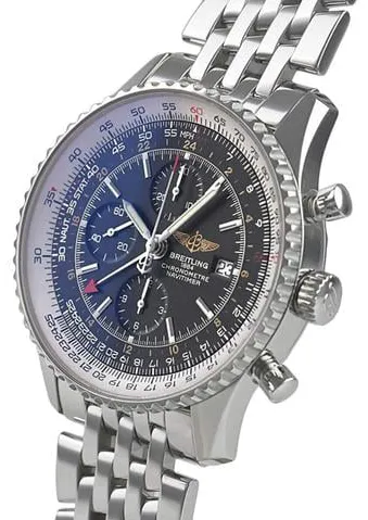 Breitling Navitimer World A2432212/B726 46mm Stainless steel Black