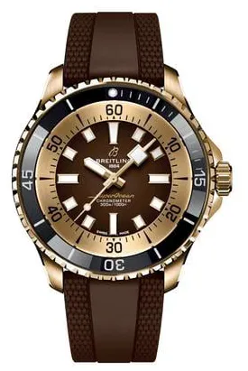 Breitling Superocean N17376201Q1S1 44mm Bronze Brown