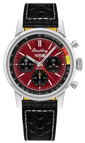 Breitling Top Time AB01761A1K1X1 41mm Stainless steel Red