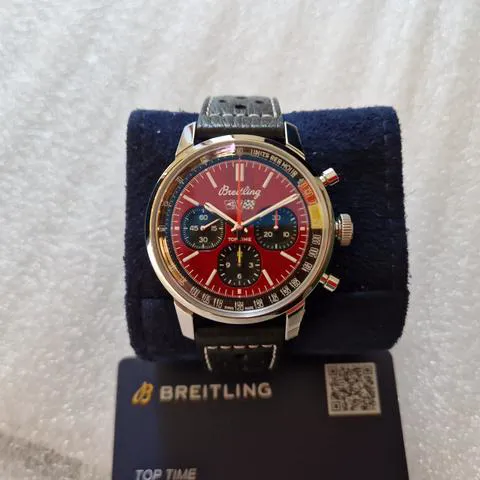 Breitling Top Time AB01761A1K1X1 41mm Stainless steel Red 1