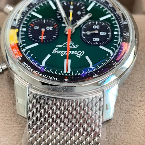 Breitling Top Time AB01762A1L1A1 41mm Stainless steel Green 4