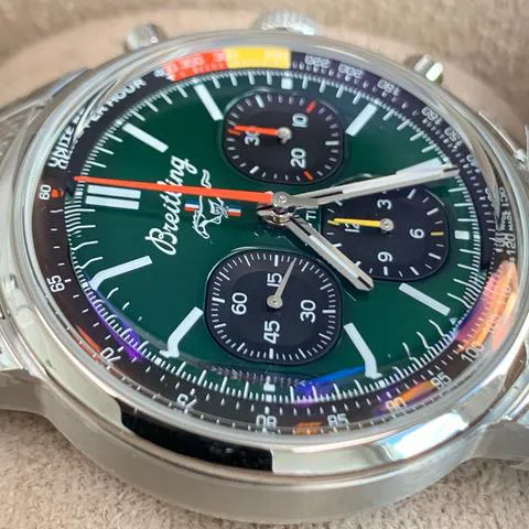 Breitling Top Time AB01762A1L1A1 41mm Stainless steel Green 5