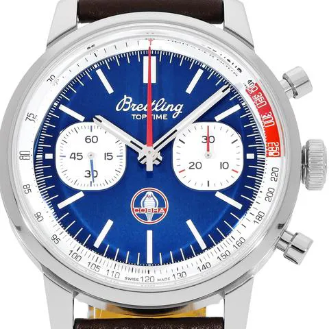 Breitling Top Time AB01763A1C1X1 41mm Stainless steel Blue