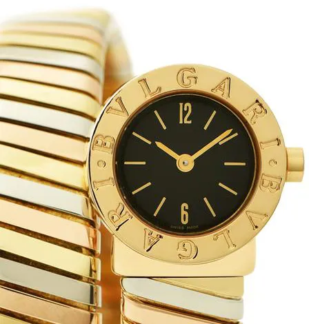 Bulgari BB191T 19mm Yellow gold Black