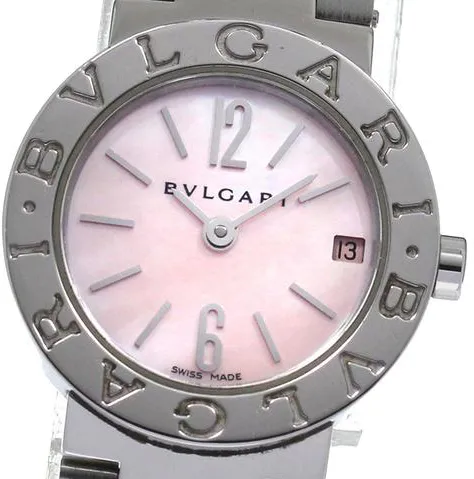 Bulgari Bulgari BB23SS 23mm Stainless steel Rose