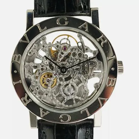 Bulgari Bulgari 33mm White gold Skeletonized