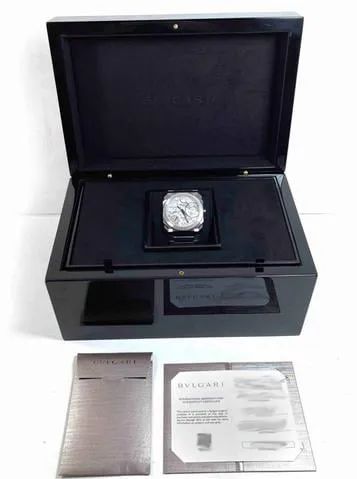 Bulgari Octo Finissimo 104163 40mm Stainless steel White 2