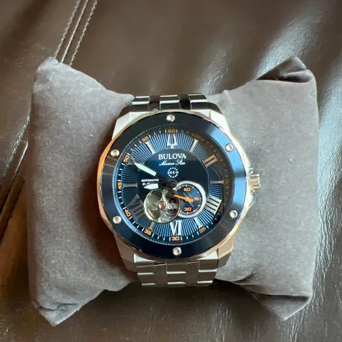 Bulova Marine Star 98A303 44mm Stainless steel Blue