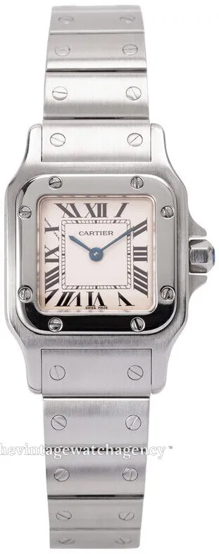 Cartier Santos W20056D6 Stainless steel White