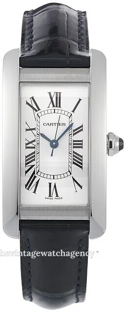 Cartier Tank Américaine WSTA0017 Stainless steel Silver