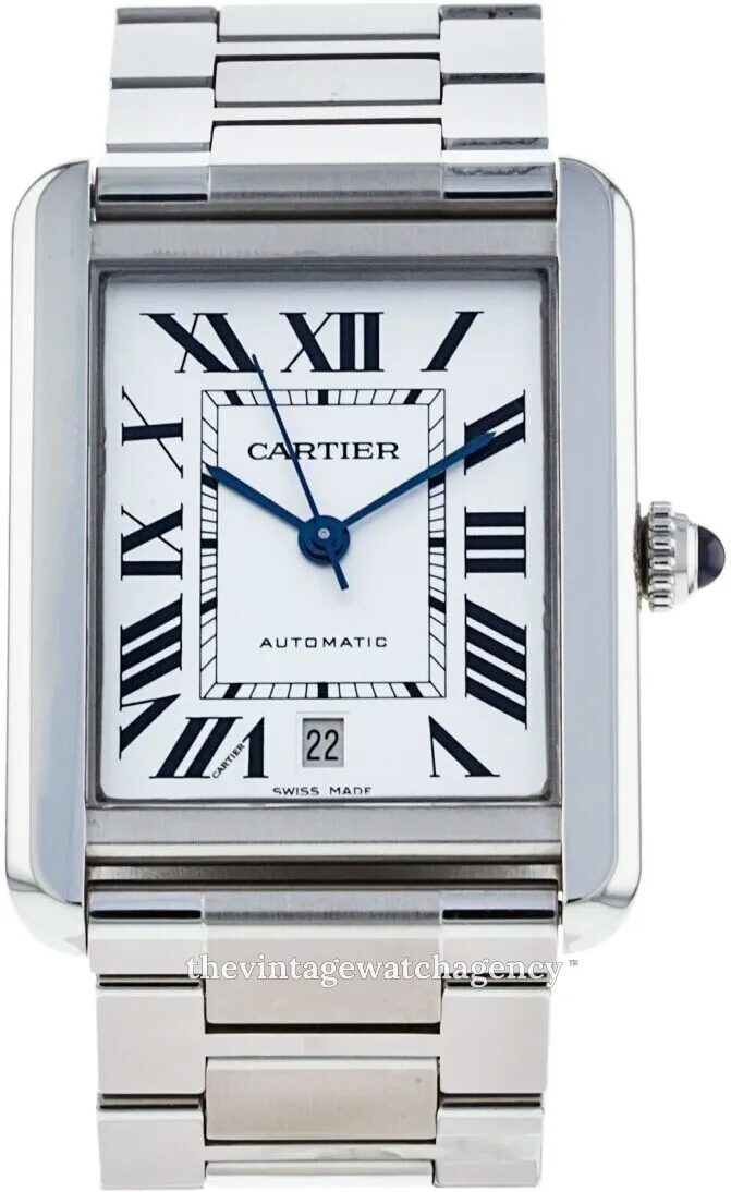 Cartier Tank W5200028 0mm Stainless steel Silver